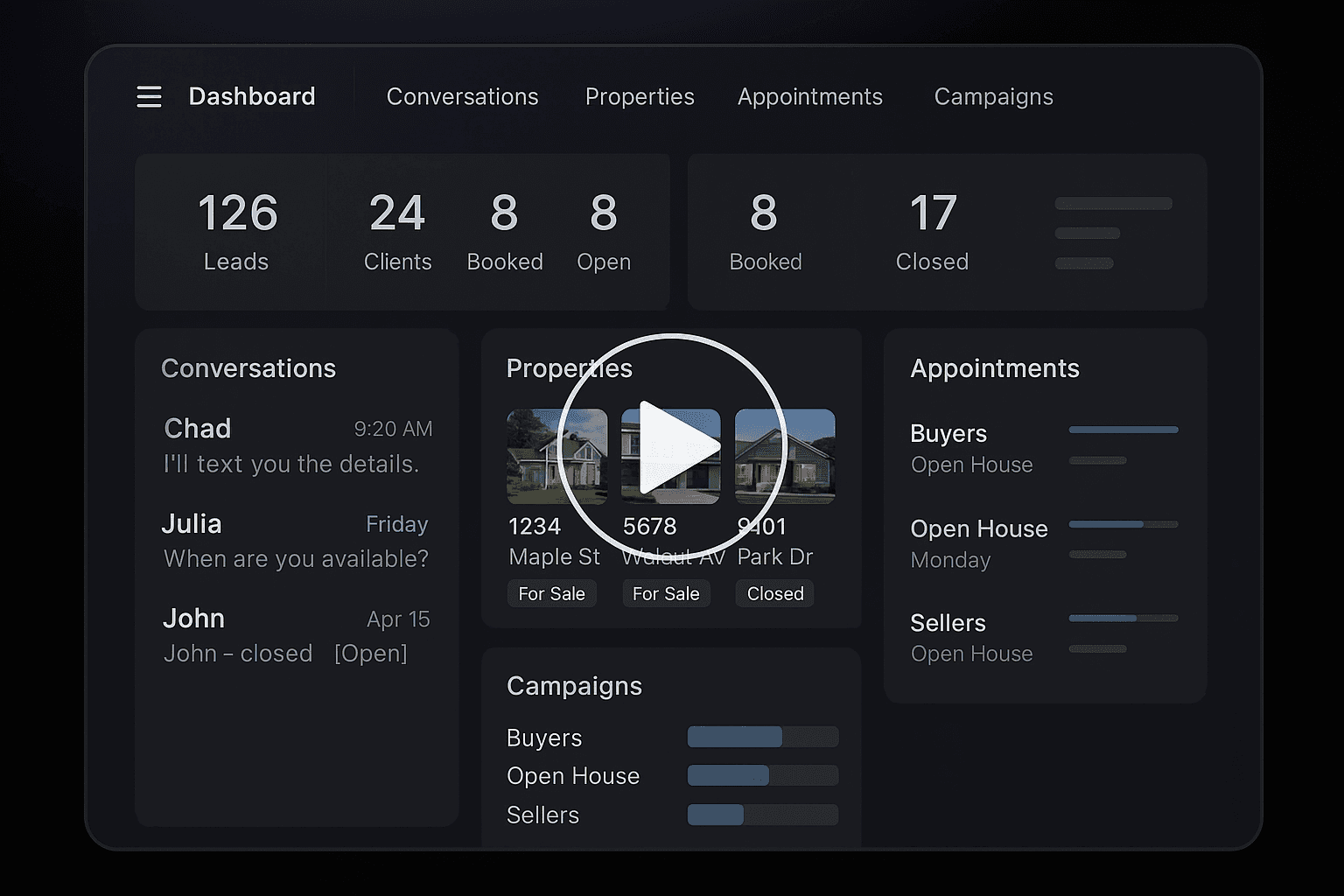Realtor AI Growth demo